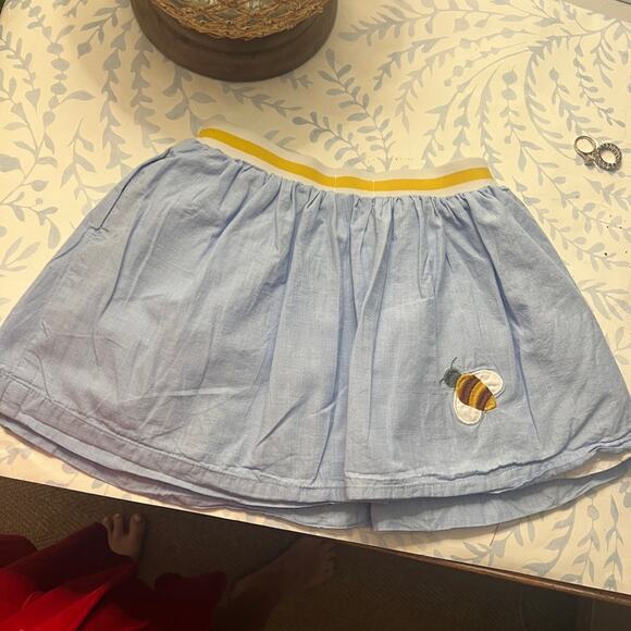 Mini Boden Bumble Bee Ladybug Skirt 3/4T - Picture 5 of 9